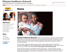 Tablet Screenshot of ethiopiahealth.org